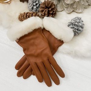 UGG GENUINE LEATHER GLOVES
